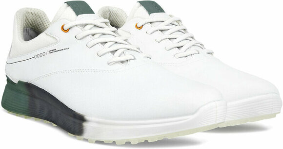 Chaussures de golf pour hommes Ecco S-Three Mens Golf Shoes White 41 - 8