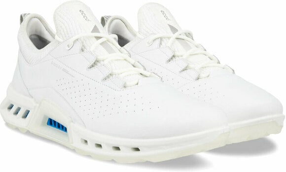 Golfskor för herrar Ecco Biom C4 Mens Golf Shoes White 41 - 8