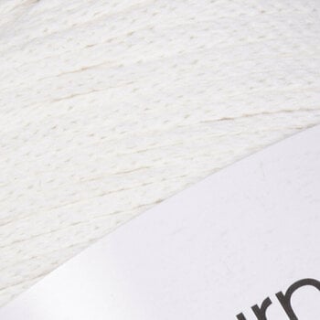 Cord Yarn Art Macrame Cotton 2 mm 752 Light Beige - 2