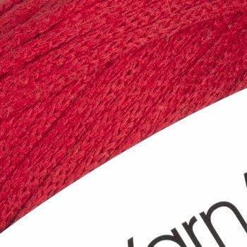 Cord Yarn Art Macrame Cotton 2 mm 773 Red - 2