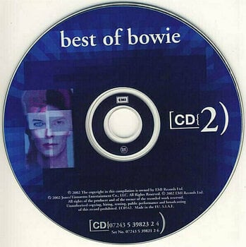 Music CD David Bowie - Best Of Bowie (2 CD) - 3