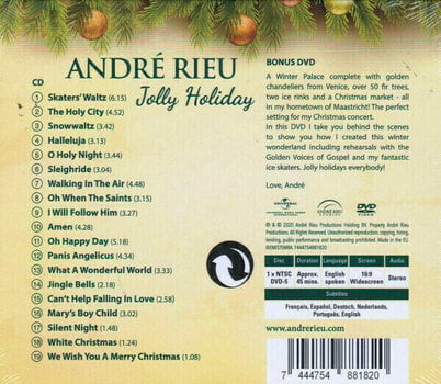 Music CD André Rieu - Jolly Holiday (2 CD) - 2