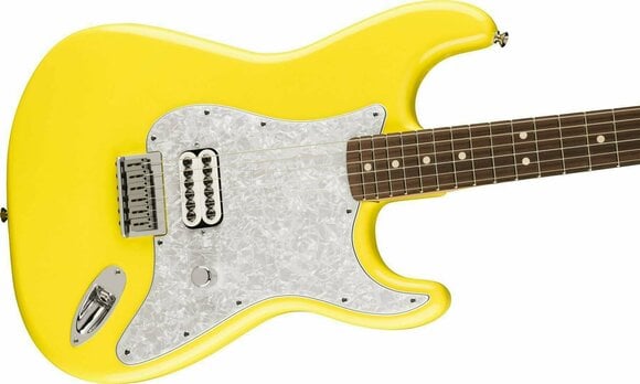E-Gitarre Fender  Limited Edition Tom Delonge Stratocaster Graffiti Yellow - 3