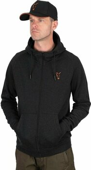 Sweatshirt Fox Sweatshirt Collection LW Hoody Black/Orange M - 2