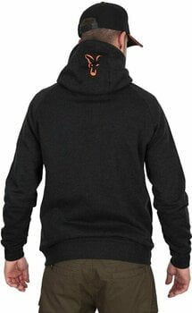 Sweatshirt Fox Sweatshirt Collection LW Hoody Black/Orange M - 6