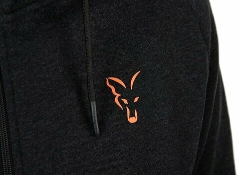 Sweatshirt Fox Sweatshirt Collection LW Hoody Black/Orange L - 10