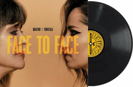 Vinyl Record Suzie Quatro & Tunstall KT - Face To Face (LP) - 2