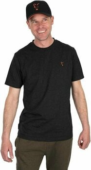 Μπλούζα Fox Μπλούζα Collection T-Shirt Μαύρο/πορτοκαλί M - 2