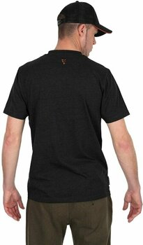 Μπλούζα Fox Μπλούζα Collection T-Shirt Μαύρο/πορτοκαλί M - 4