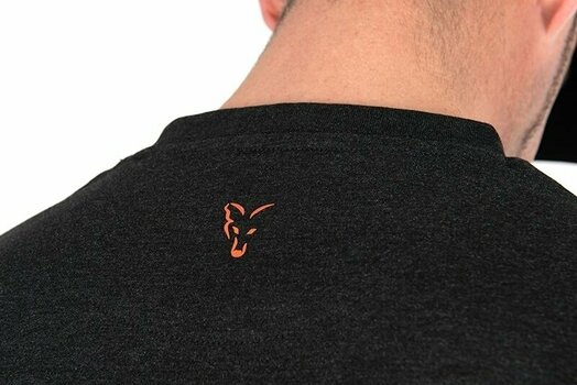 T-Shirt Fox T-Shirt Collection T-Shirt Black/Orange M - 5