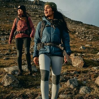 Spodnie outdoorowe Fjällräven Abisko Trekking Tights Pro W Deep Forest/Iron Grey XS Spodnie outdoorowe - 11