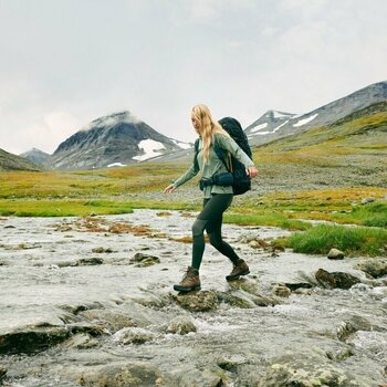 Spodnie outdoorowe Fjällräven Abisko Trekking Tights Pro W Deep Forest/Iron Grey XS Spodnie outdoorowe - 13