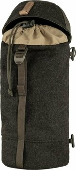 Outdoor Backpack Fjällräven Värmland Wool Side Pocket Dark Olive/Brown Outdoor Backpack - 5