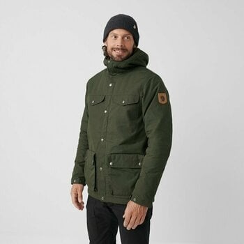 Outdorová bunda Fjällräven Greenland Winter Jacket M Deep Forest S Outdorová bunda - 5
