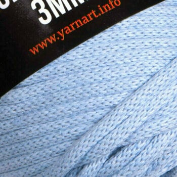 Schnur Yarn Art Macrame Cord 3 mm 760 Light Blue - 2