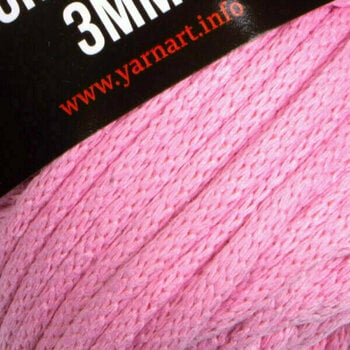 юта Yarn Art Macrame Cord 3 mm 762 Light Pink - 2