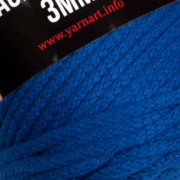 Cord Yarn Art Macrame Cord 3 mm 772 Royal Blue - 2