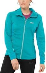 Outdoorová mikina Jack Wolfskin Hydro Grid Fleece W Dark Aqua XS Outdoorová mikina - 1