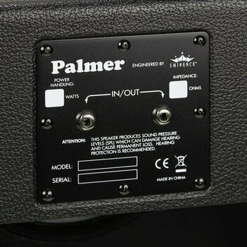 Gabinete de guitarra Palmer CAB 112 B - 6