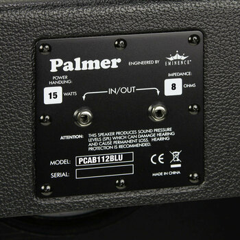 Gabinete de guitarra Palmer CAB 112 BLU - 4