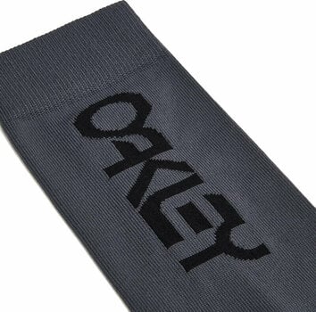 Meias de ciclismo Oakley Factory Pilot MTB Socks Forged Iron S Meias de ciclismo - 4