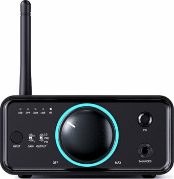 Hi-Fi DAC &amp; ADC-liitäntä FiiO K7 Bluetooth Black - 2