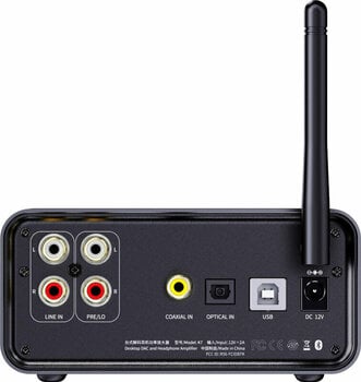 Hi-Fi DAC &amp; ADC-liitäntä FiiO K7 Bluetooth Black - 3