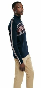 Bluzy i koszulki Dale of Norway Olympia Masc Jacket Marine XL Sweter - 4