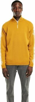 Hiihto t-paita / huppari Dale of Norway Geilo Mens Sweater Mustard XL Neulepusero - 5