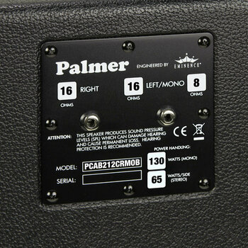 Combo gitarowe Palmer CAB 212 CRM OB - 4