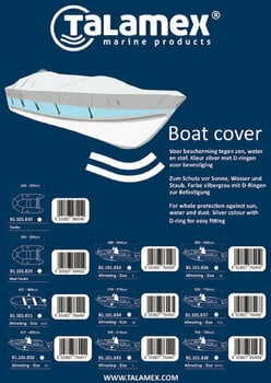 Καλύμμα Σκάφους Talamex Boat Cover S - 8