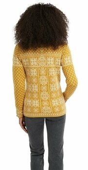Ski T-shirt / Hoodie Dale of Norway Peace Womens Knit Sweater Mustard XL Jumper - 5
