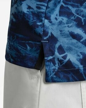 Camiseta polo Nike Dri-Fit Tour Mens Polo Solar Floral Dutch Blue/White S - 3