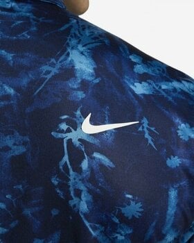 Poloshirt Nike Dri-Fit Tour Mens Polo Solar Floral Dutch Blue/White S - 4