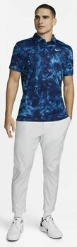 Polo košeľa Nike Dri-Fit Tour Mens Solar Floral Dutch Blue/White M Polo košeľa - 5