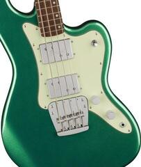 E-Bass Fender Squier Paranormal Rascal Bass HH Sherwood Green E-Bass - 3