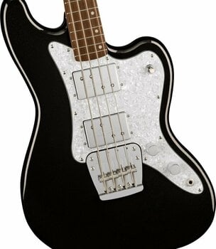 4-string Bassguitar Fender Squier Paranormal Rascal Bass HH Metallic Black - 4