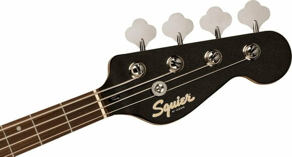4-string Bassguitar Fender Squier Paranormal Rascal Bass HH Metallic Black - 5