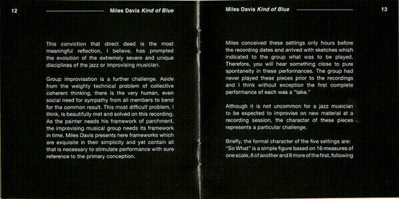 Musik-CD Miles Davis - Kind Of Blue (CD) - 8