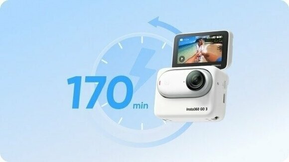 Akcijska kamera Insta360 Insta360 GO 3 White - 12