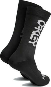 Cyklo ponožky Oakley Factory Pilot MTB Socks Blackout S Cyklo ponožky - 2