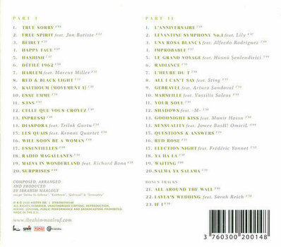 Hudobné CD Ibrahim Maalouf - 40 Melodies (2 CD) - 6