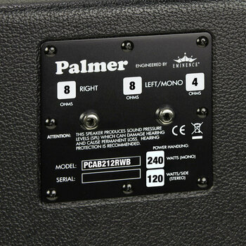 Gitaarluidspreker Palmer CAB 212 RWB - 4