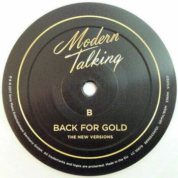 Vinyl Record Modern Talking - Back For Gold (Clear Coloured) (LP) - 4