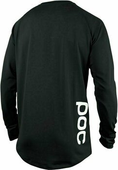 Cycling jersey POC Essential DH LS Jersey Jersey Carbon Black 2XL - 2