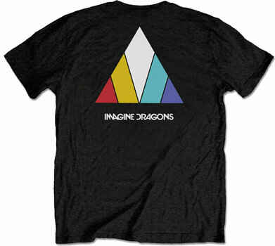 T-Shirt Imagine Dragons T-Shirt Evolve Logo (Back Print) Unisex Black S - 2