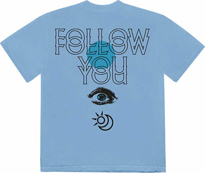 Skjorta Imagine Dragons Skjorta Follow You (Back Print) Unisex Blue S - 2