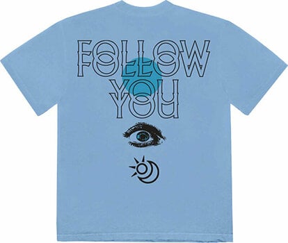 T-Shirt Imagine Dragons T-Shirt Follow You (Back Print) Blue XL - 2