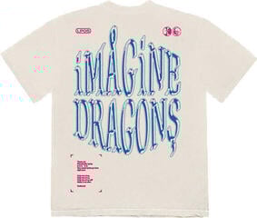 Ing Imagine Dragons Lyrics Unisex Rövid ujjú póló/Natural/Rövid - 1