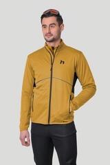 Běžecká bunda Hannah Nordic Man Jacket Golden Yellow/Anthracite - 4